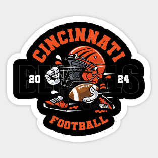 Cincinnati Football Sticker